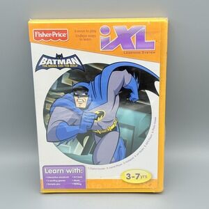 Fisher Price  iXL Learning System BATMAN BRAVE & THE BOLD Game New‎ Sealed